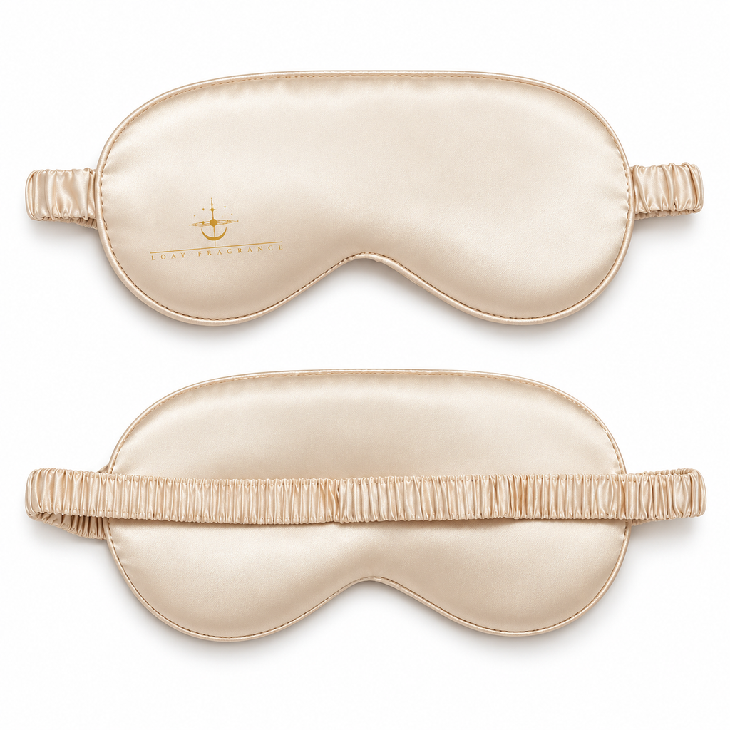 Satin Sleep Mask with Matching Pouch