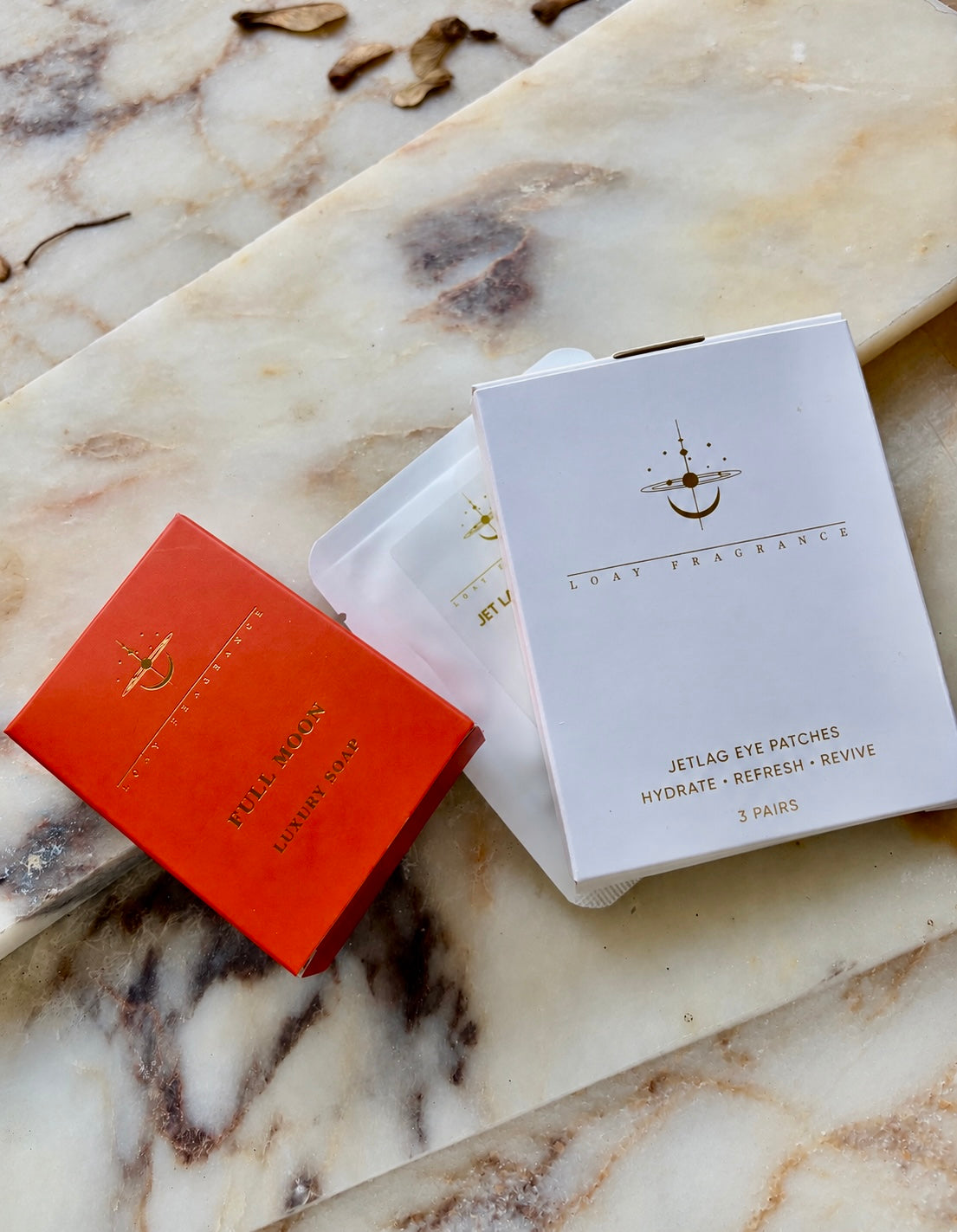 Jetlag Recovery Set – Eye Patches & Luxury Soap