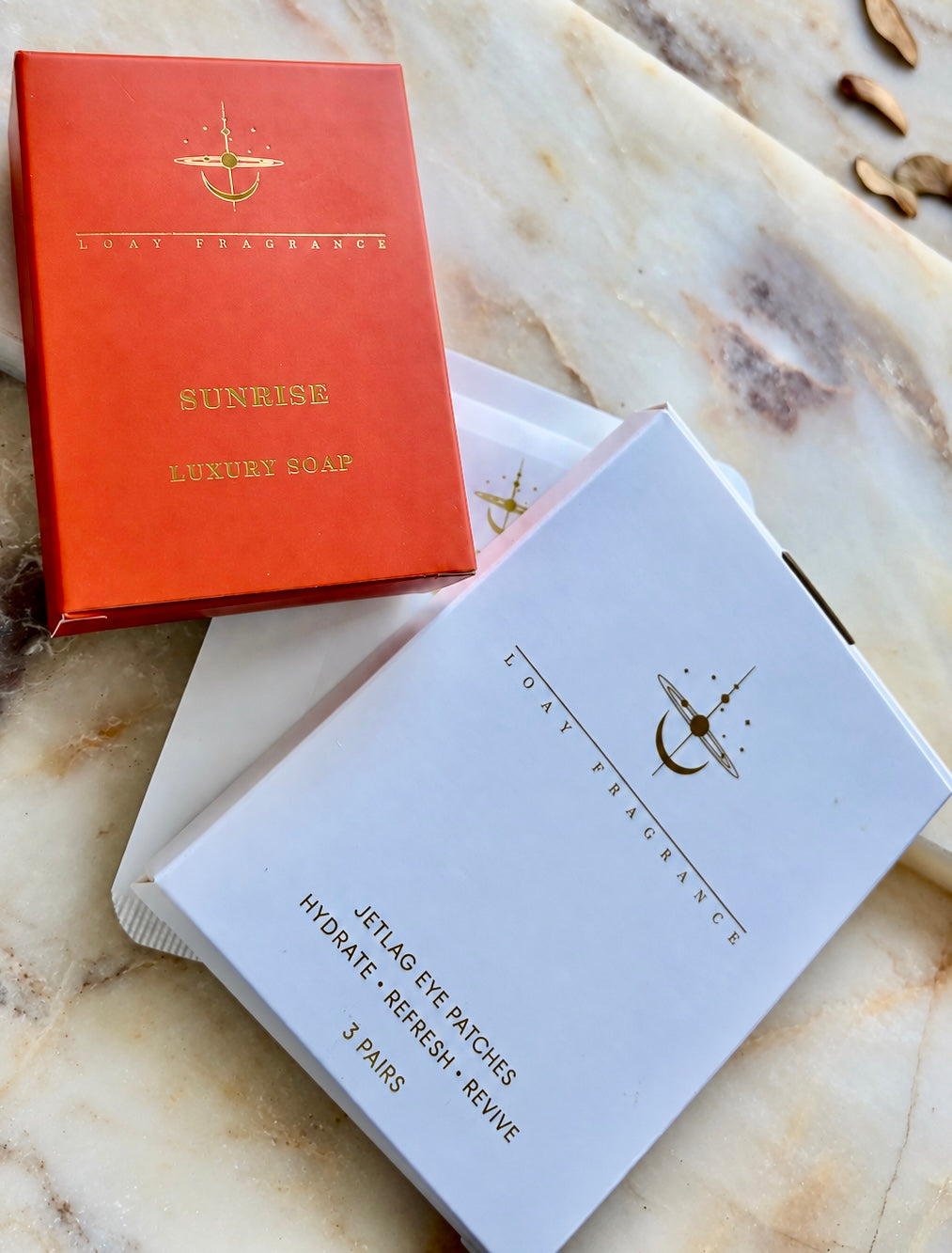 Jetlag Recovery Set – Eye Patches & Luxury Soap
